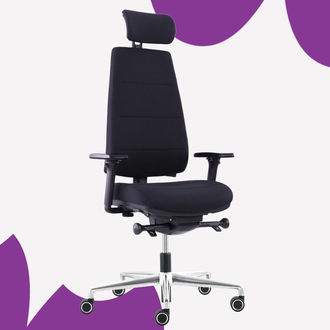 ergonomiczny fotel biurowy SPC-MEGREZ-M0999 z tapicerką Mozart